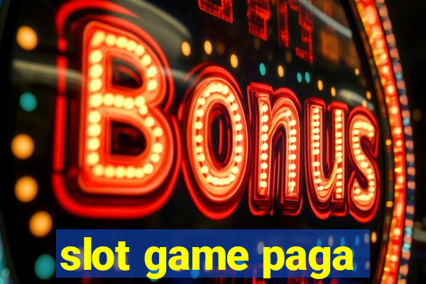 slot game paga