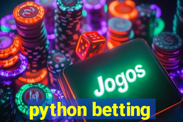 python betting