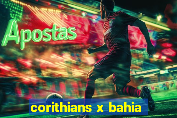 corithians x bahia