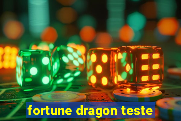 fortune dragon teste