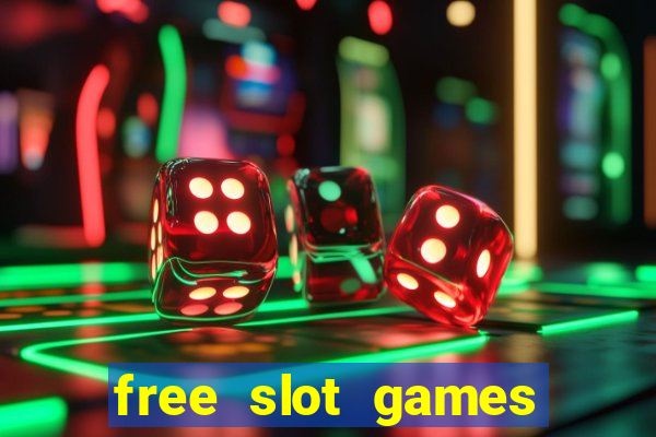 free slot games real money