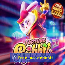 10 free no deposit casino uk 2020