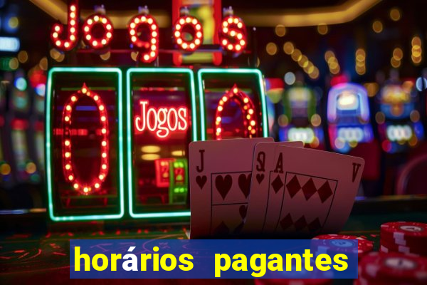 horários pagantes pg soft