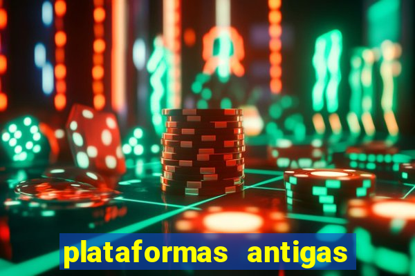 plataformas antigas de jogos