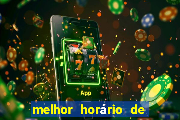 melhor horário de madrugada para jogar fortune tiger