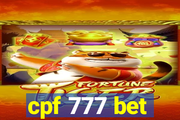 cpf 777 bet