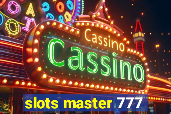 slots master 777