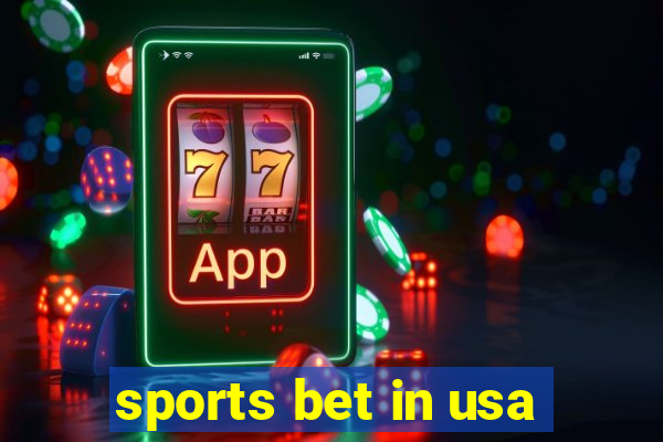 sports bet in usa