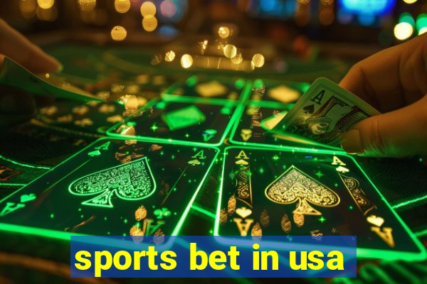 sports bet in usa