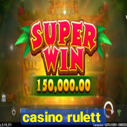 casino rulett