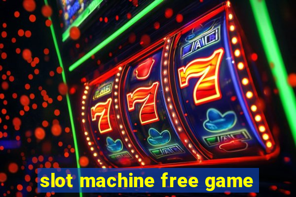 slot machine free game