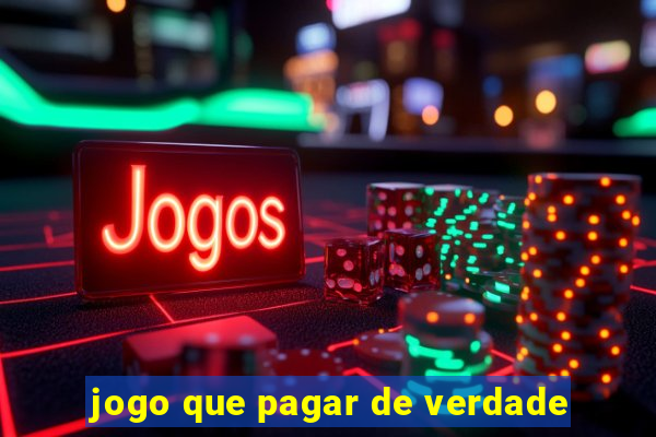 jogo que pagar de verdade