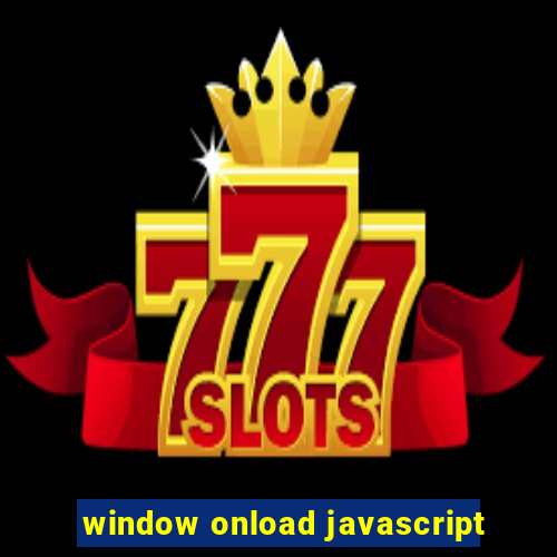 window onload javascript