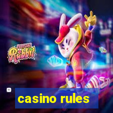 casino rules