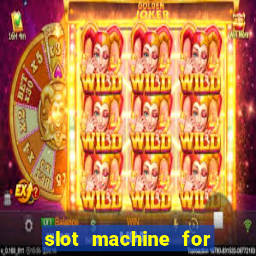 slot machine for home bar