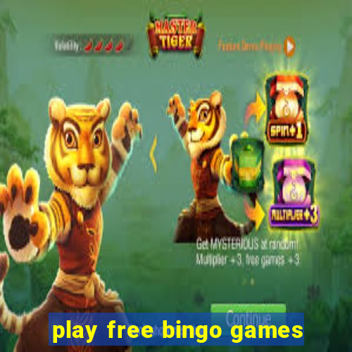 play free bingo games