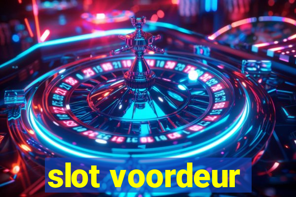 slot voordeur