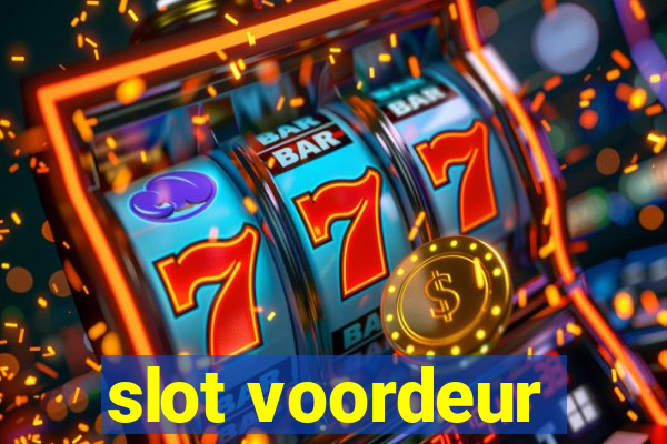 slot voordeur