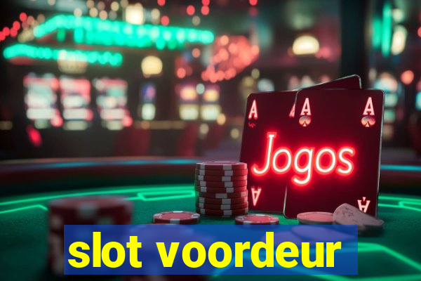 slot voordeur