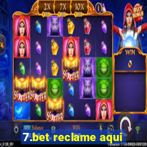 7.bet reclame aqui