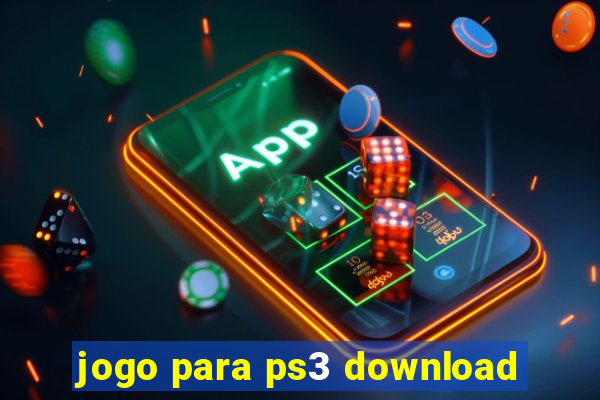 jogo para ps3 download