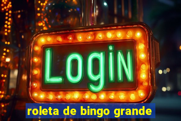 roleta de bingo grande