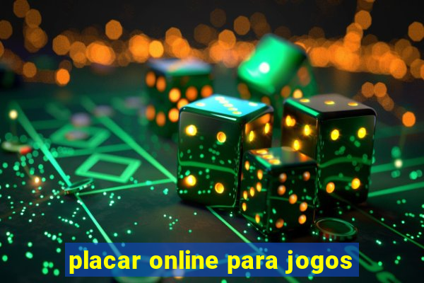 placar online para jogos