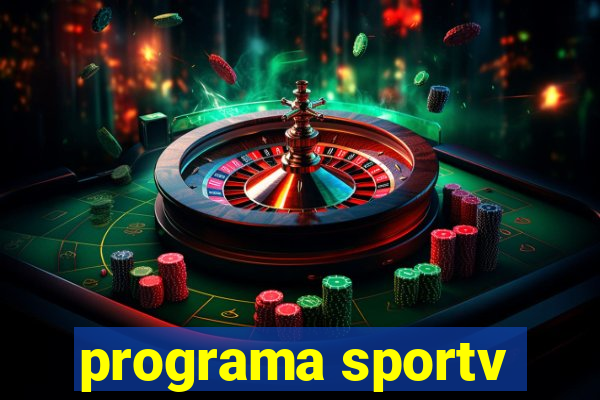 programa sportv