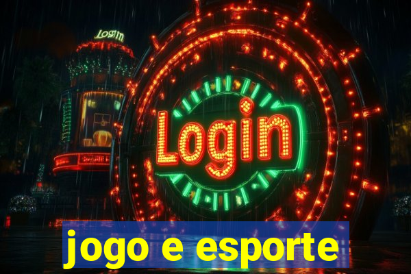 jogo e esporte