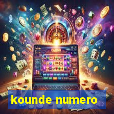 kounde numero