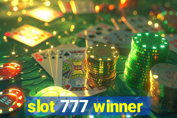 slot 777 winner