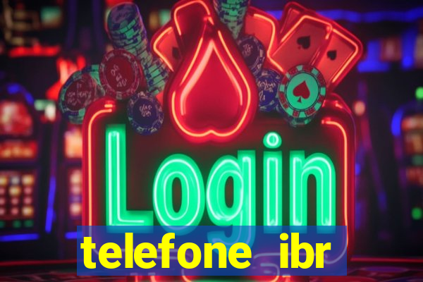 telefone ibr vitória da conquista