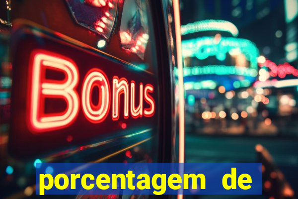 porcentagem de pagamento slots