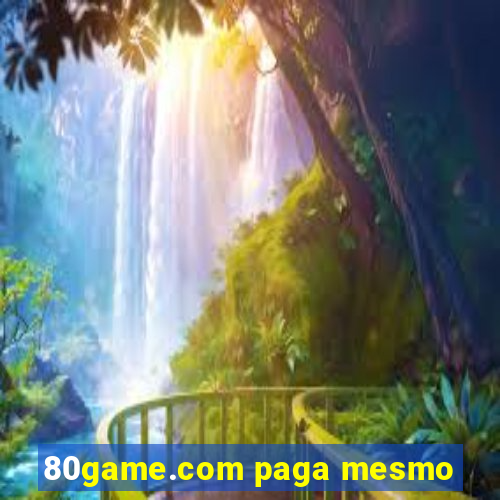 80game.com paga mesmo