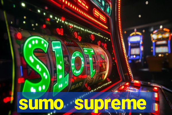 sumo supreme megaways slot