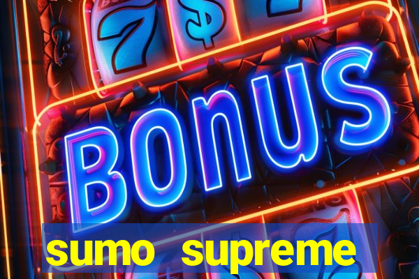 sumo supreme megaways slot