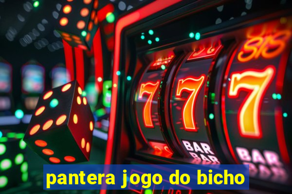 pantera jogo do bicho