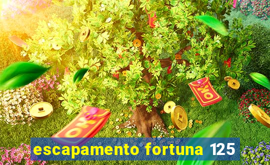 escapamento fortuna 125