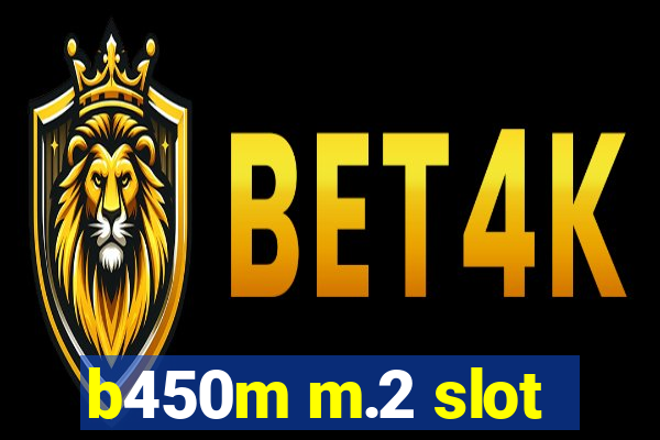 b450m m.2 slot