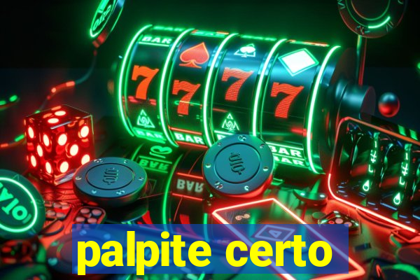 palpite certo