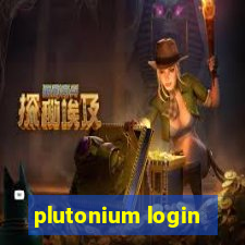 plutonium login