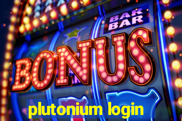 plutonium login