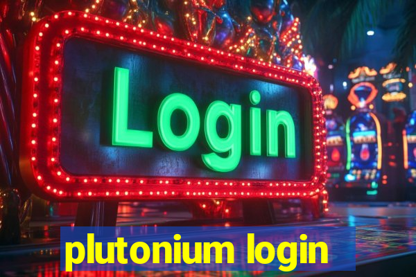 plutonium login