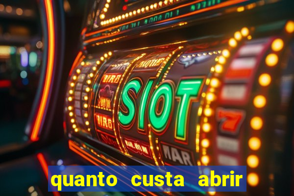 quanto custa abrir um cassino online