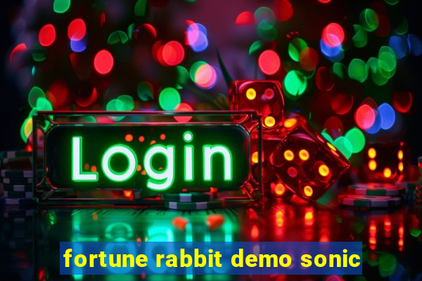 fortune rabbit demo sonic