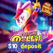 $10 deposit australian casino