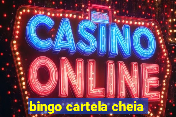 bingo cartela cheia