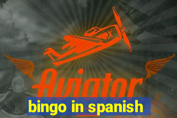 bingo in spanish