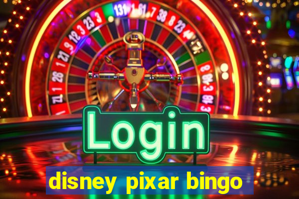 disney pixar bingo