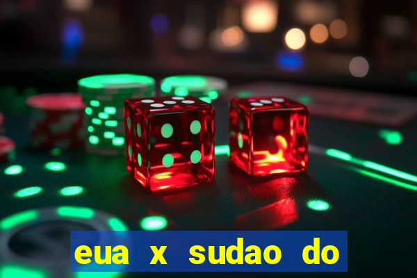 eua x sudao do sul estatisticas